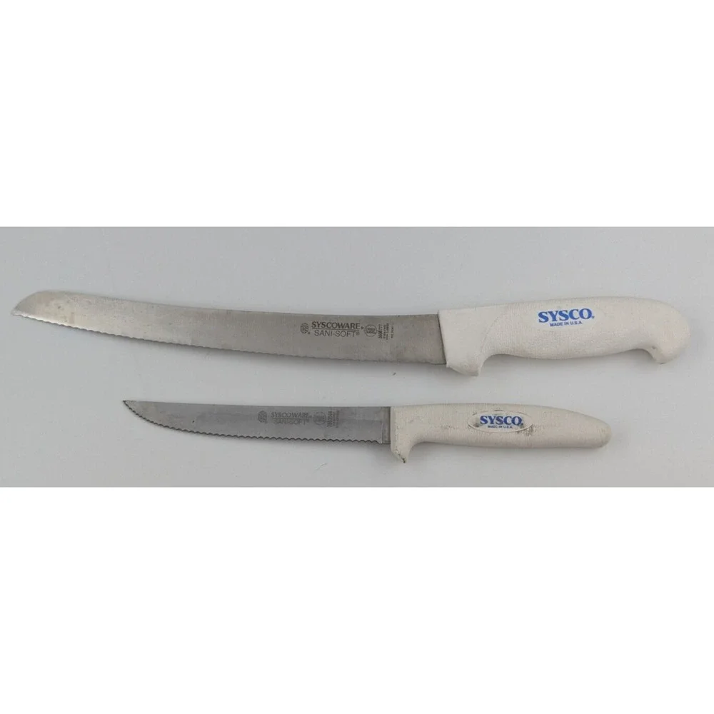 SyscoWare Sani-Soft NSF Two Knife Lot #5606777 #7593544